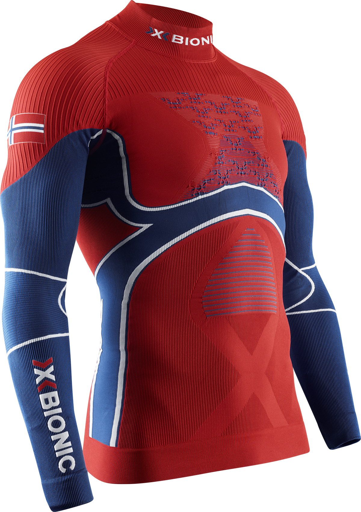 X-BIONIC® ENERGY ACCUMULATOR 4.0 PATRIOT SHIRT TURTLE NECK NORWAY